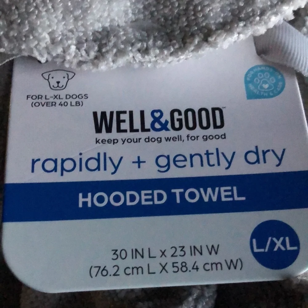 NWT Bunny hooded towel L/XL